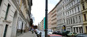 Altbauten am Kreuzberger Chamissoplatz 