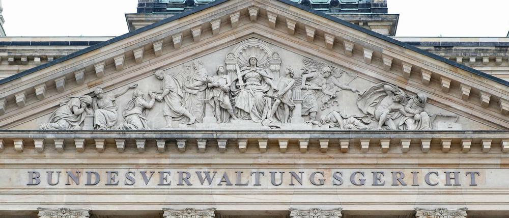 Das Bundesverwaltungsgericht in Leipzig.
