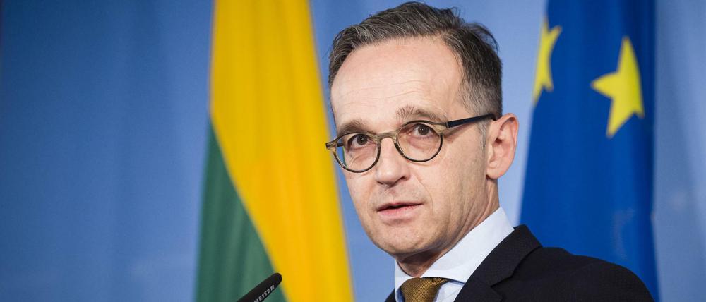 Bundesaußenminister Heiko Maas