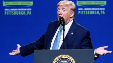 Donald Trump im Wahlkampf