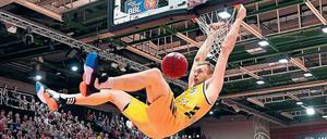 Alles andere als ein Durchhänger: Berlins Niels Giffey ist derzeit in starker Form.