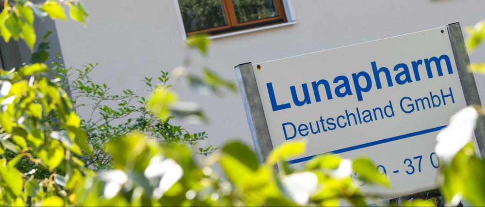 Das Gebäude der Lunapharm Deutschland GmbH in Blankenfelde-Mahlow.