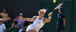 Angelique Kerber will sich in Berlin auf ihr Lieblingsturnier in Wimbledon vorbereiten.