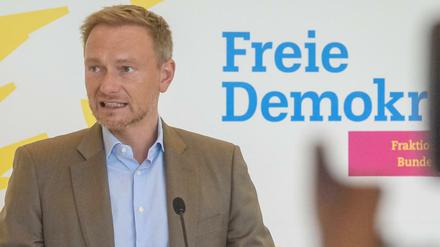FPD-Chef Christian Lindner.