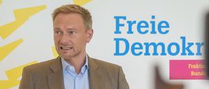 FPD-Chef Christian Lindner.