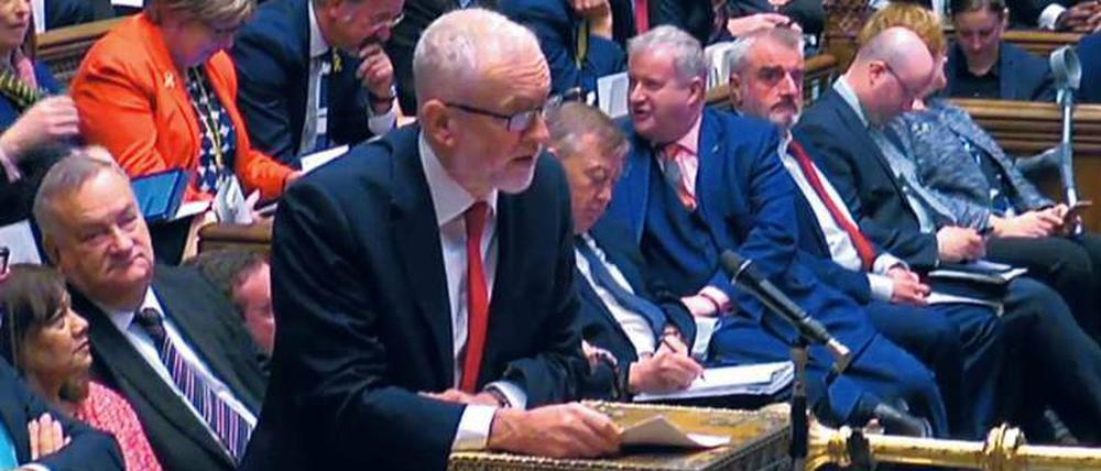 Will Brexit, aber nicht daran schuld sein. Labour-Führer Jeremy Corbyn. 