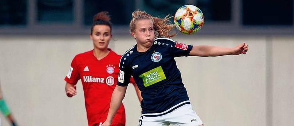 Keine Verschnaufpause. Die Potsdamerinnen um Luca Maria Graf (rechts) wollen nach vier Niederlagen unbedingt gegen Leverkusen gewinnen.