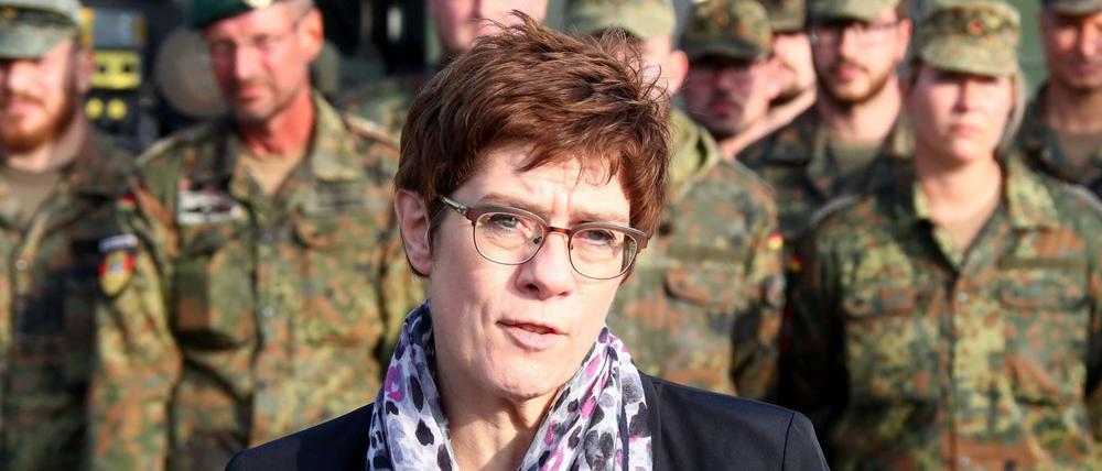 Verteidigungsministerin Annegret Kramp-Karrenbauer (CDU).