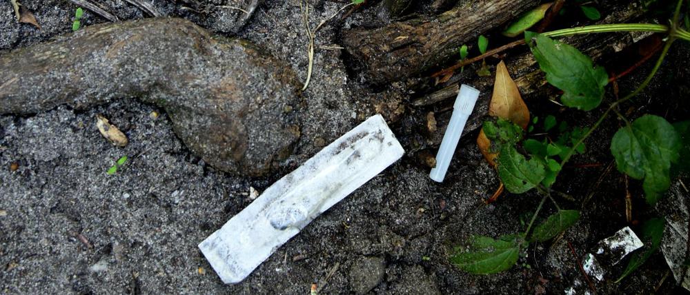 Hinterlassenschaften von Heroinsüchtigen in Kreuzberg: Könnten solche Bilder der Vergangenheit angehören?