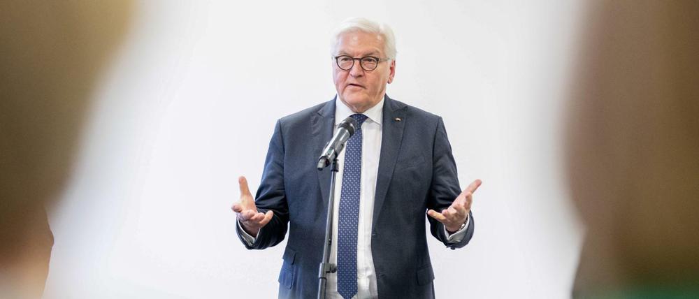 Bundespräsident Frank-Walter Steinmeier fordert mehr Toleranz für Andersmeinende.