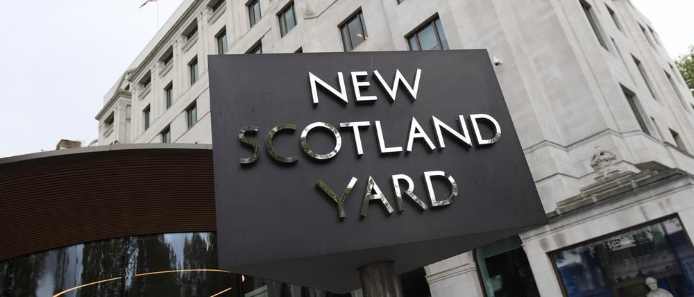 Das Hauptquartier der Metropolitan Police befindet sich im New Scotland Yard in Westminster.