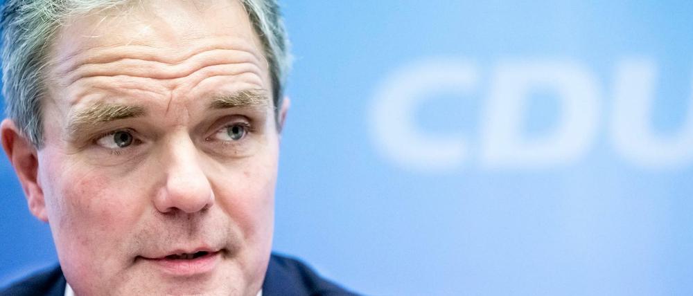 "Das Gesetz schnell überprüfen". CDU-Fraktionschef Burkard Dregger will gegen den Mietendeckel klagen.