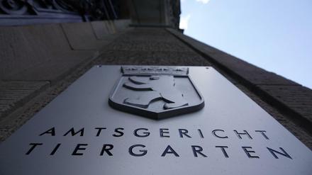 Der Prozess wird im Amtsgericht Tiergarten verhandelt. 