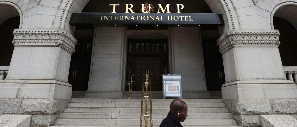 Das Hotel liegt an der Pennsylvania Avenue in Washington.