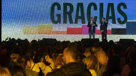 Danke und Tschüss - Argentiniens Noch-Präsident Mauricio Macri und sein Vize Miguel Pichetto wurden wegen ihrer IWF-getriebenen Politik abgewählt.