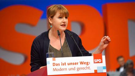 Die Berliner Juso-Vorsitzende Annika Klose.