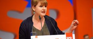 Die Berliner Juso-Vorsitzende Annika Klose.
