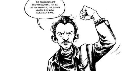 Führungsfigur: Eine Szene aus „König der Vagabunden“.