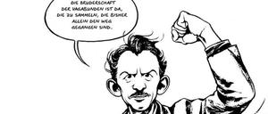 Führungsfigur: Eine Szene aus „König der Vagabunden“.