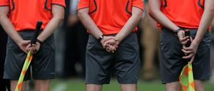 Die Berliner Schiedsrichter wollen nicht mehr Opfer von Gewalt sein.