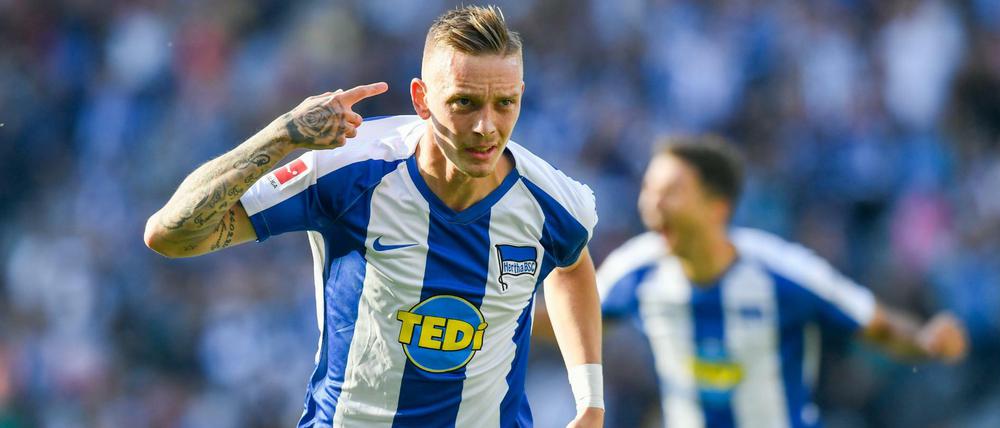 Auch Neuzugang Marius Wolf steht für Herthas neue Stärke.