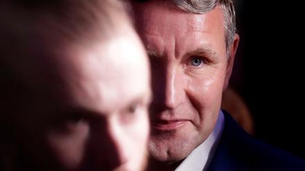 Björn Höcke, Wahlsieger bei den Unter-60-Jährigen.