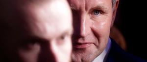 Björn Höcke, Wahlsieger bei den Unter-60-Jährigen.