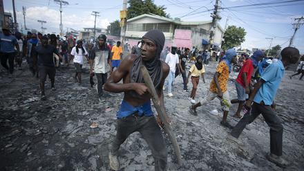 In den Straßen Haitis regiert die Gewalt.