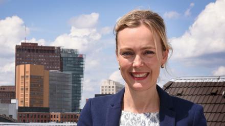 "Haut die Aufträge raus", fordert Manja Schreiner, die Hauptgeschäftsführerin Fachgemeinschaft Bau Berlin und Brandenburg.