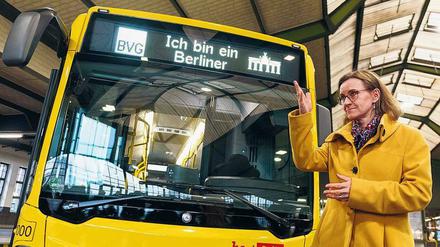 Mit einer großen Abschiedsfeier wurde die BVG-Chefin am Freitagmittag verabschiedet.