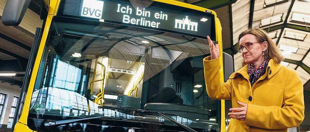 Mit einer großen Abschiedsfeier wurde die BVG-Chefin am Freitagmittag verabschiedet.
