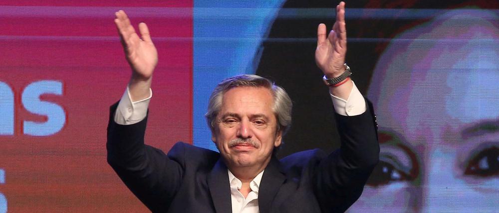 Wahlsieger Alberto Fernandez