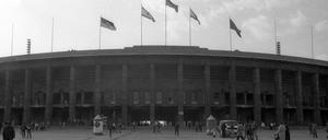 Schauplatz aller vier bisherigen Berliner Derbys in der Bundesliga: das Olympiastadion. 