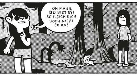 Mysteriöse Welt: eine Szene aus „Spinnenwald“.