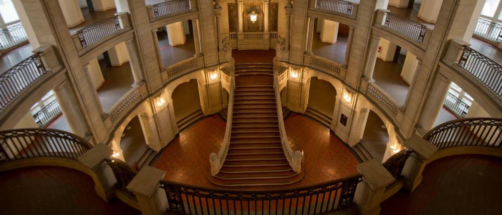 Die Eingangshalle des Kammergerichtes Berlin.