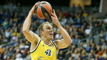 Ziel vor Augen: Luke Sikma und Alba Berlin waren wieder in der Euroleague gefordert.