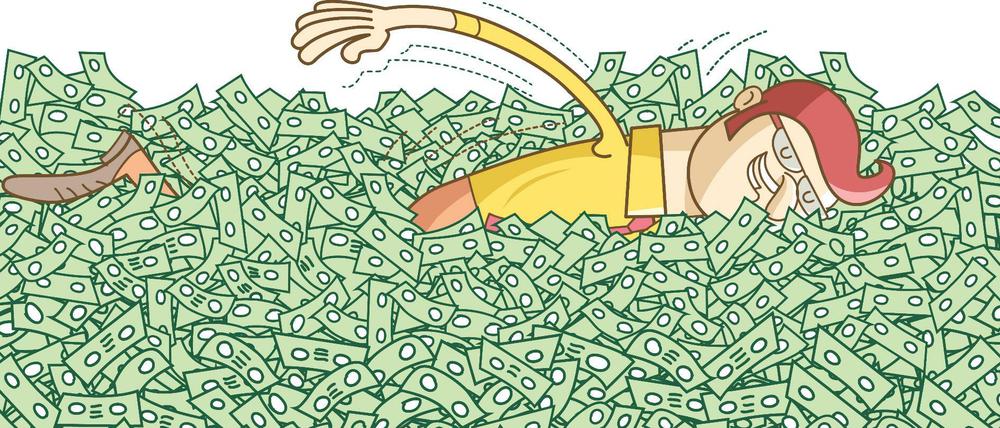 Deutschland schwimmt im Geld. Doch das Vermögen konzentriert sich in den Händen Einzelner.