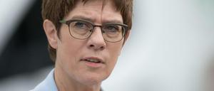 Annegret Kramp-Karrenbauer, CDU-Vorsitzende und Verteidigungsministerin.