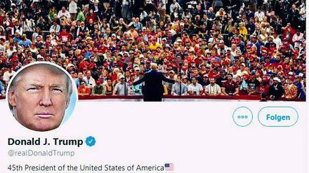 Seine Meinung kann @realDonaldTrump via Twitter weiter verbreiten, bezahlte Wahlkampfwerbung nicht. 