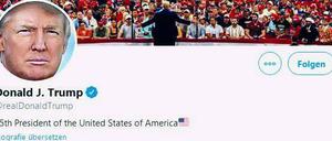 Seine Meinung kann @realDonaldTrump via Twitter weiter verbreiten, bezahlte Wahlkampfwerbung nicht. 