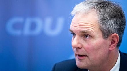  Burkard Dregger, CDU-Fraktionsvorsitzender im Abgeordnetenhaus von Berlin.