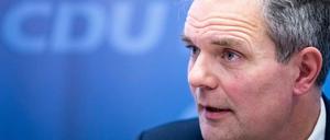 Burkard Dregger, CDU-Fraktionsvorsitzender im Abgeordnetenhaus von Berlin.