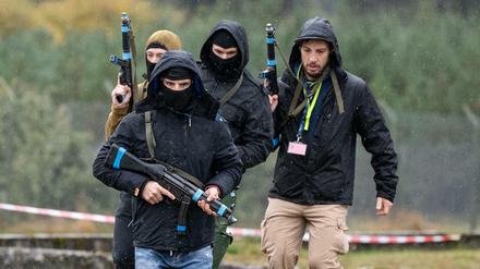 Anti-Terror-Übung: In Katastrophenfällen sollen Behörden auf Ausschreibungen verzichten dürfen.