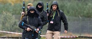 Anti-Terror-Übung: In Katastrophenfällen sollen Behörden auf Ausschreibungen verzichten dürfen.