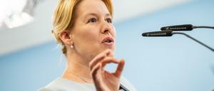 Bundesfamilienministerin Franziska Giffey (SPD)