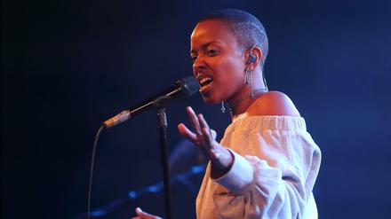Jamila Woods im Frannz Club in Berlin.