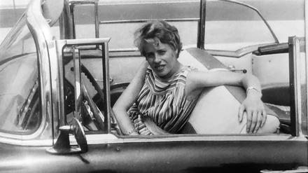 Brita Maaz (1934-2019), auf Tour durch Amerika im Jahr 1960.