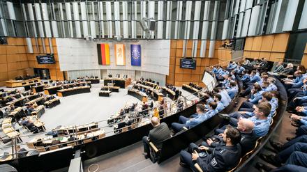 Volle Reihen: Die Plenarsitzung im Berliner Abgeordnetenhaus am Donnerstag.