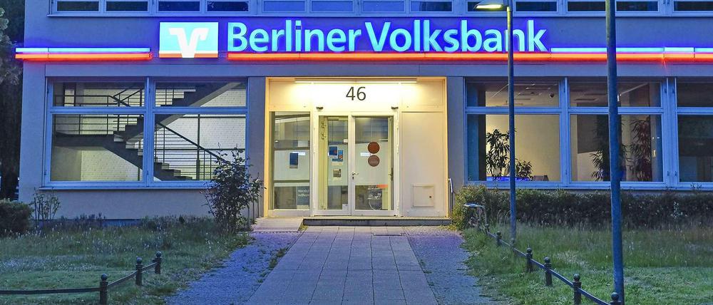 Die Berliner Volksbank will ihr Filialnetz erneuern.