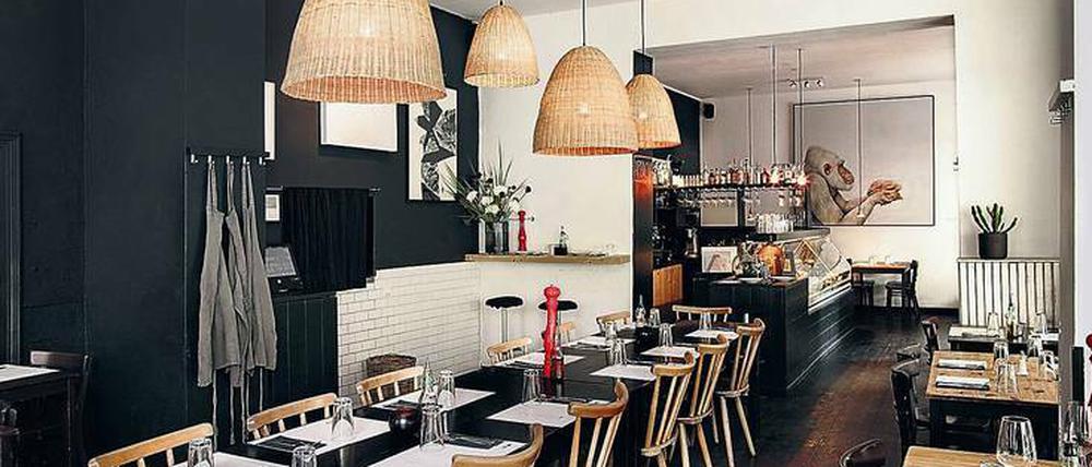 Schickes Design, lebendige Atmosphäre, gut gemachte italienische Spezialitäten aus Bio-Produkten: Pappa e Ciccia in Prenzlauer Berg